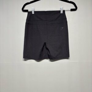 ✨Gymshark Black High-Waisted Biker Shorts Size S
